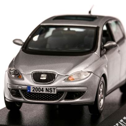 Seat Toledo IV 2018, macheta  auto, scara 1:43, argintiu, Dealer Seat