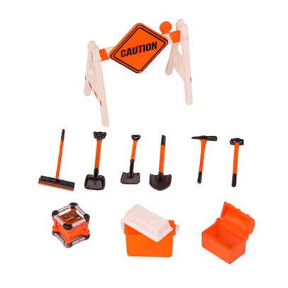 Set unelte constructii 2 scara 1-24 - Resigilat