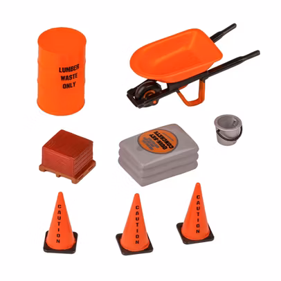 Set unelte constructii scara 1-24