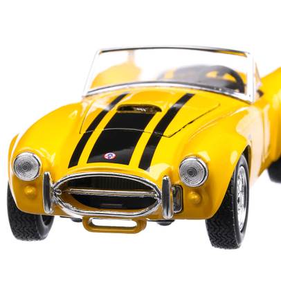 Shelby Cobra 427 Mk.II 1967, macheta auto scara 1:24, galben, Maisto