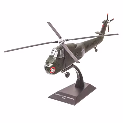 Macheta elicopter Sikorsky Aircraft UH-34D SEAHORSE USA 1954 verde 1:72