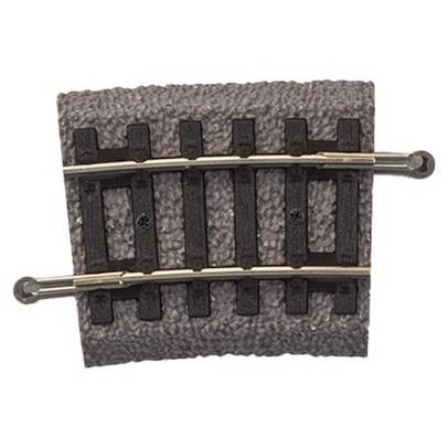 Sina Curba Scurta R1 PIKO HO 55417 360 mm 7.5° cu Terasament - vedere frontala