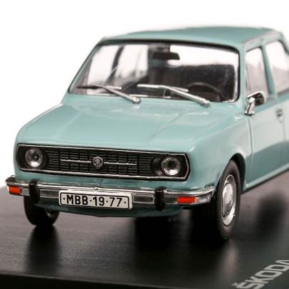 Skoda 105L 1977, macheta  auto, scara 1:43, bleu, Abrex