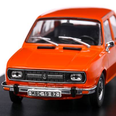 Skoda 120L 1982, macheta auto scara 1:43, portocaliu, Abrex