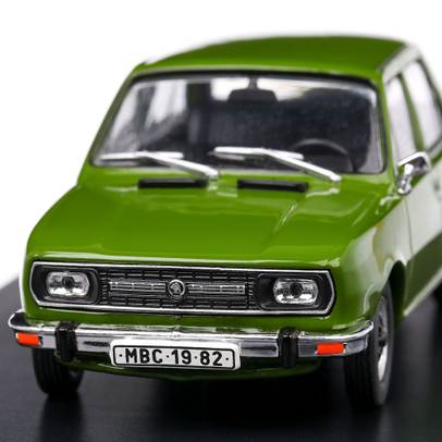 Skoda 120L 1982, macheta auto scara 1:43, verde olive, Abrex