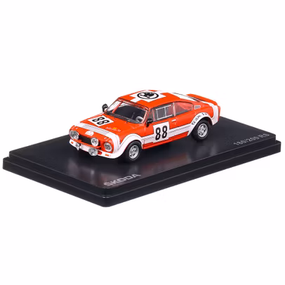 Skoda 200RS 1975, macheta auto 1:43, #88, rosu, Abrex-2