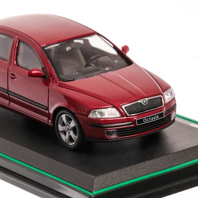 Macheta auto Skoda Octavia 2004 scara 1:43 visiniu metalizat Abrex-4