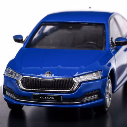 Skoda Octavia IV 2020, macheta auto 1:43, albastru, Abrex