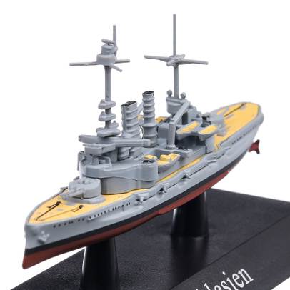 SMS Schlesien1906, gri, macheta nava de lupta, la scara 1:1250