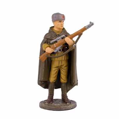 Lunetist in tinuta de camuflaj - Soldati din armata rosie Nr. 5.1