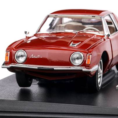 Studebaker Avanti 1963, macheta auto, scara 1:18, rosu, Signature Models
