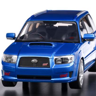 Subaru Forester STI 2004, macheta auto scara 1:18, albastru, DNA Collectibles