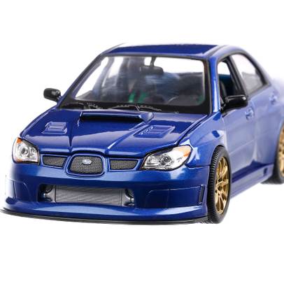 Subaru Impreza WRX STI 2014, macheta auto, scara 1:24, Welly