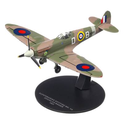 Supermarine Spitfire MK. V A 192 Dougla Bader 1941, macheta avion, scara 1:72, camuflaj, Atlas