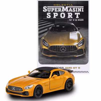 Macheta Mercedes-AMG GT R colectia Supermasini Sport 1:34-1:39 Welly