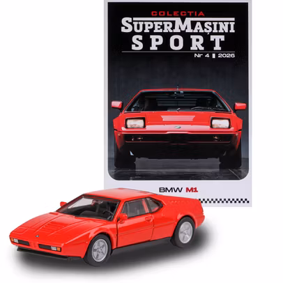Macheta BMW M1 colectia Supermasini Sport 1:34-1:39 Welly
