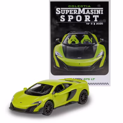 Supermasini Sport Nr.5 - McLaren675 LT - Macheta 1:34-1:39
