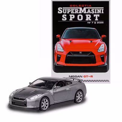 Supermasini Sport Nr.7 - Nissan GT-R - Macheta 1:34-1:39