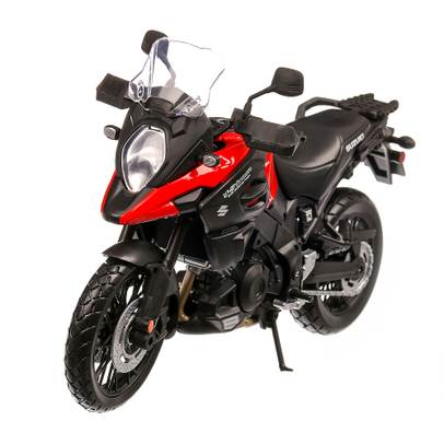 Suzuki V-Strom DL1000 2016, macheta motocicleta, scara 1:12, visiniu cu negru, Maisto-2