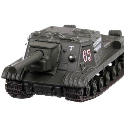 Tanc ISU-152 1943, macheta vehicul militar, scara 1:72, verde, Magazine Models