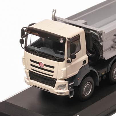 Tatra Phoenix Euro 6 8X8 2016, macheta auto scara 1:43,  crem cu gri, IXO Models