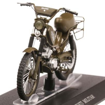 Testi Militar 1979, macheta motocicleta, scara 1:18, verde olive, Atlas