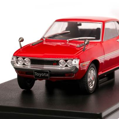 Toyota Celica GT RHD 1977, macheta auto, scara 1:24, rosu, WhiteBox