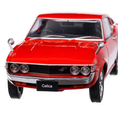 Toyota Celica LB 2000 GT 1973, macheta auto scara 1:24, rosu, White Box