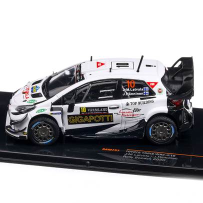 Macheta auto Toyota Yaris WRC#10 Raliul Suediei 2020 - vedere laterala stanga