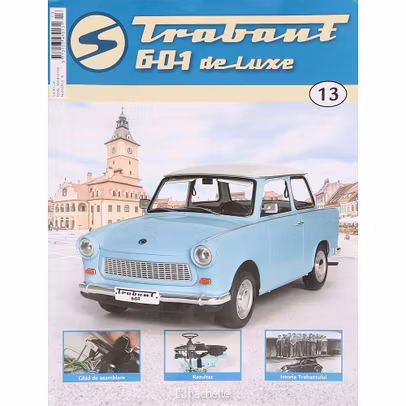 Trabant 601 Deluxe Nr 13 panoul central al podelei kit construibil 1:8 Hachette