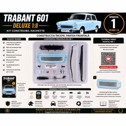 Trabant 601 Deluxe 1:8 Nr.1 - revista