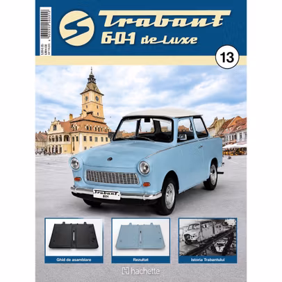 Trabant 601 Deluxe Nr 13 panoul central al podelei kit construibil 1:8 Hachette