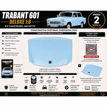 Trabant 601 Deluxe 1:8 Nr.2 - revista