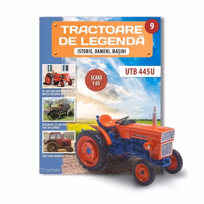 Tractoare de legendă Nr.8 Deutz F2L 612/6 – revistă și machetă tractor 1:43 Hachette România
