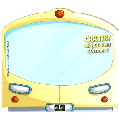 Lipeste si coloreaza - Vehicule - Trenul