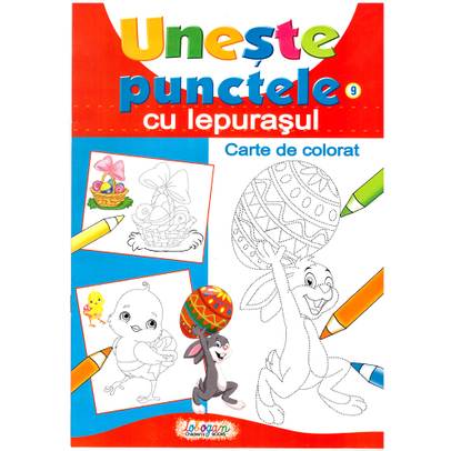 Uneste punctele cu Iepurasul