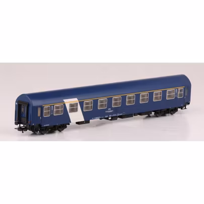 Vagon CFR clasa I Y/B-70 albastru indigo Epoca V scara 1:87 Amintiri Feroviare AF22003