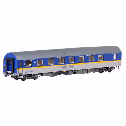 Vagon de Dormit CFR T2S Albastru Nr. 51 53 75-31 046-5 Epoca V 1:87 AF20052 Amintiri Feroviare