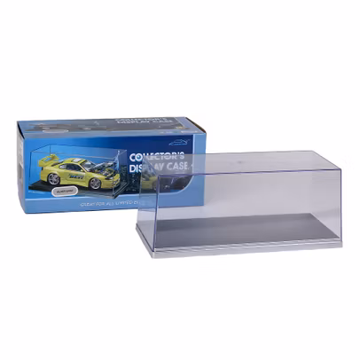 Vitrina expunere machete 1:24 argintiu