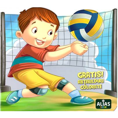 Lipeste si coloreaza - Sporturi - Volei