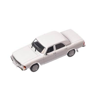 Volga Gaz 3102 1982, macheta auto scara 1:43, alb, DeAgostini