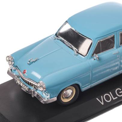 Volga Gaz M21 1970, macheta auto scara 1:43, bleu, DeAgostini