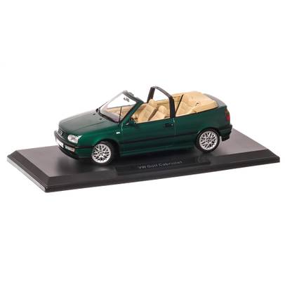 Volkswagen Golf 3 Cabriolet 1995, macheta auto scara 1:18, verde, window box, Norev