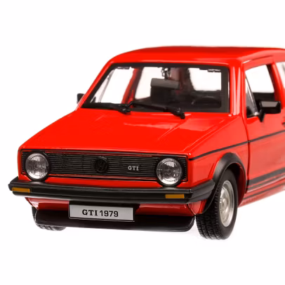 Macheta auto Volkswagen Golf Mk1 GTI 1979 1:24 rosu