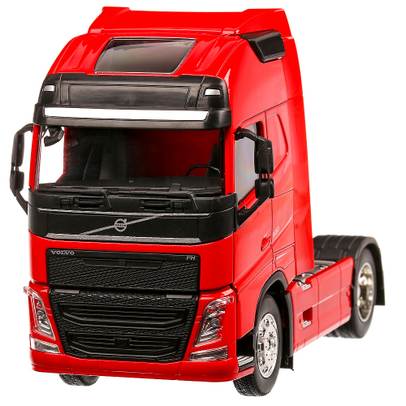 Macheta cap tractor Volvo FH (4x2) 2018, scara 1:32, rosu, Welly