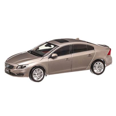 Volvo S60 new design 2015, macheta auto scara 1:18, gri metalizat, Motor City Classics