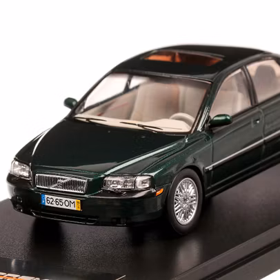 Volvo S80 1999, macheta auto scara 1:43, verde inchis metalizat, Premium X - Resigilat