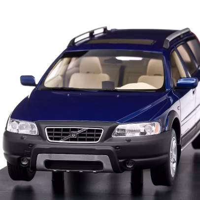 Volvo XC70 Ocean Race 2011, macheta auto, scara 1:18, albastru, DNA Collectibles