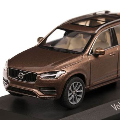 Volvo XC90 2015, macheta SUV scara 1:43, bronz, Norev