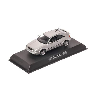 Volkswagen CORRADO G60 1990, macheta auto scara 1:43, argintiu, window box, Norev